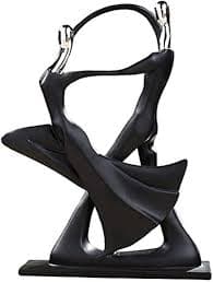 Amazon.com: Dancing Couple Figure Resin Lovers Statue Abstract Sculpture Modern Art Desktop Ornament for Home Decor Living Room Decor - Style A : Home & Kitchen
