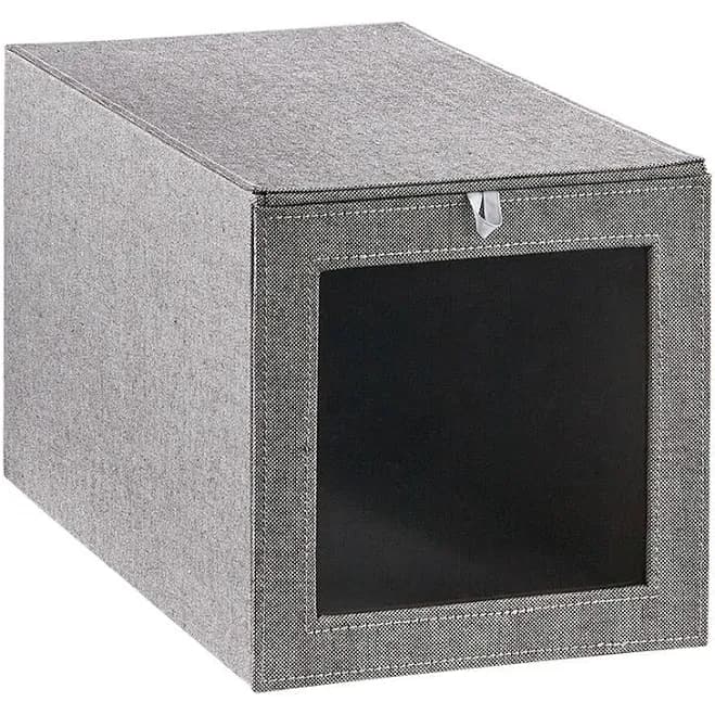 The Container Store Cambridge Drop-Front Shoe Box