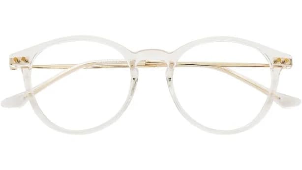 Eyebuydirect Amity Largefit Round Full-Rim Progressive Eyeglasses
