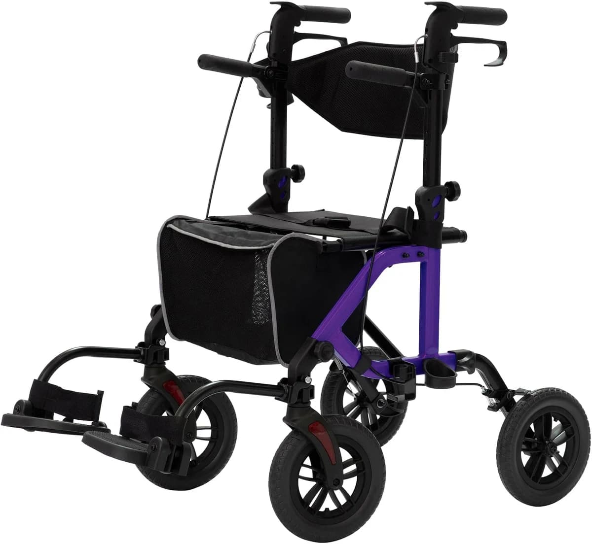 ELENKER KLD-9224 Rollator Walker Wheels & Seat