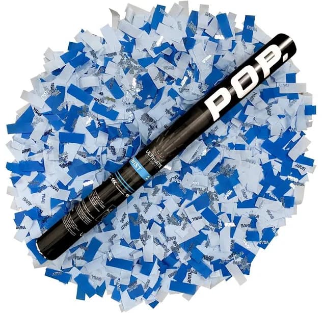 It's A Boy! Birth Announcement Confetti Cannon (2 Pack)