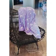 PREORDER—Glow In The Dark Star Blanket — Choice of Color - Purple
