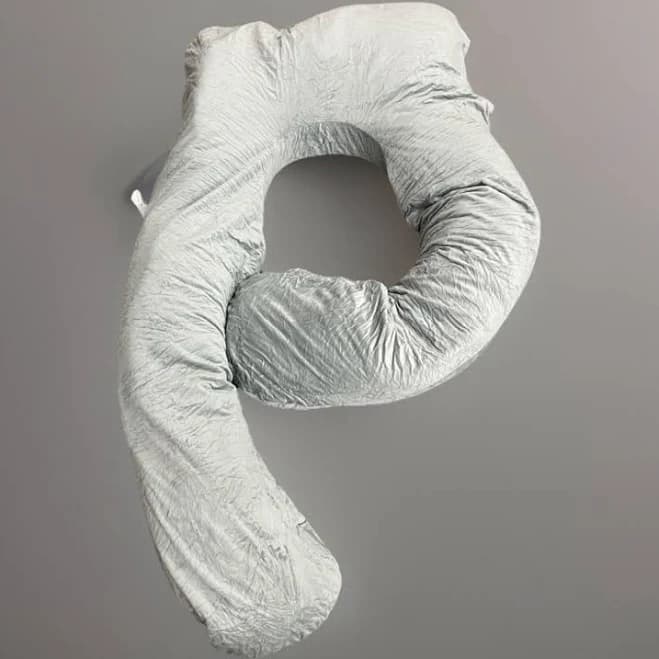 Pregnancy Pillow U Shape Full Body Maternity Support In Color Gray