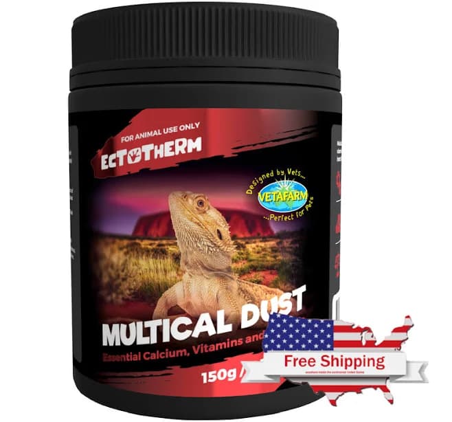 Ectotherm Multical Dust Reptile Supplement