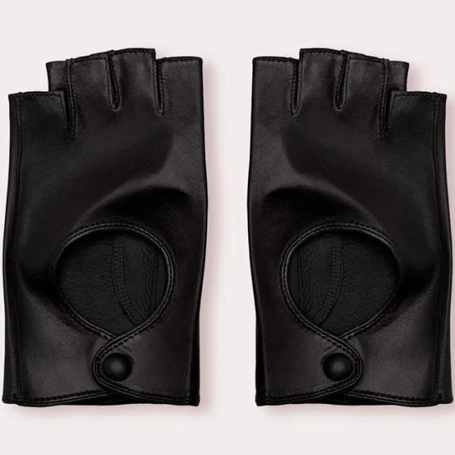 Seymoure Gloves Women's Washable Fingerless Driver Glove