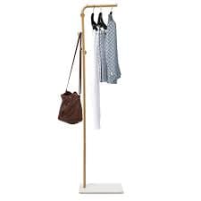 Amazon.com: JOMCYDM Gold Coat Rack Metal Freestanding Clothing Rack Satin Steel Modern Coat Hanger for Bedroom Entryway Living Room Closet : Home & Kitchen