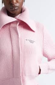 Givenchy Big Collar Wool & Alpaca Blend Cardigan | Nordstrom