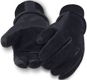 Adult american fur Deerskin Premium Leather Winter Gloves with 3M Thinsulate
