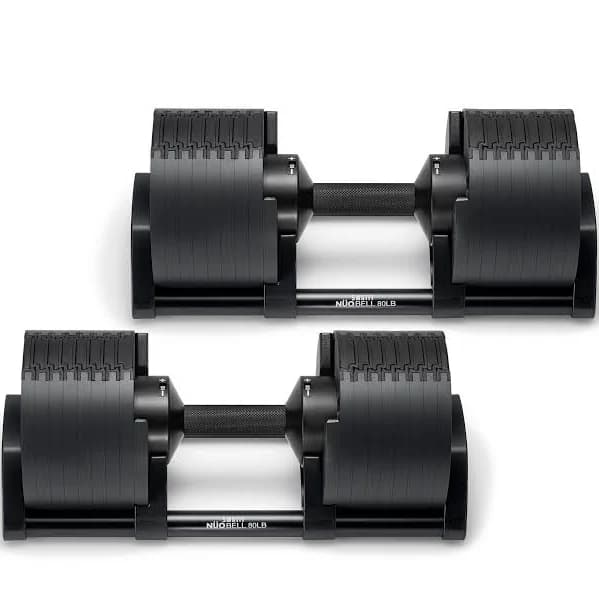 SMRTFT NÜOBELL 80lb Dumbbell Set