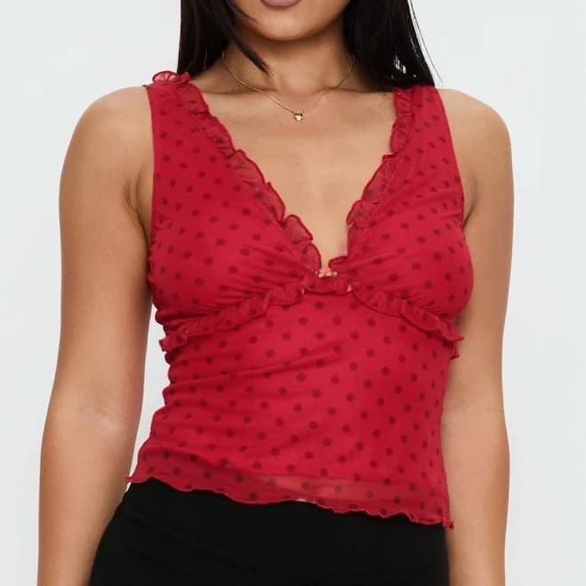 Princess Polly Frill Detail Top