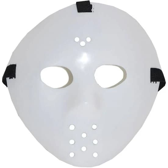 Jason Hockey Mask White