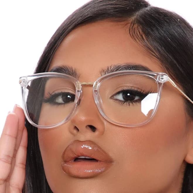 Fashion Nova Women's Chic All The Time Glasses