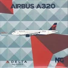 NG Models Delta Air Lines Airbus A320-200 1/400