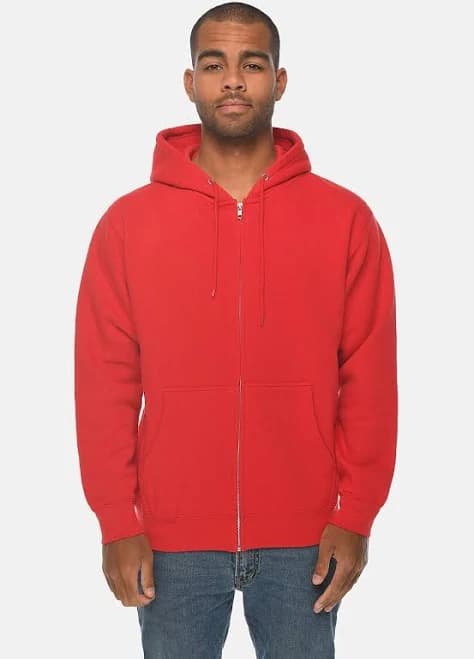 Lane Seven LS14003 Unisex Premium Full-Zip Hooded Sweatshirt
