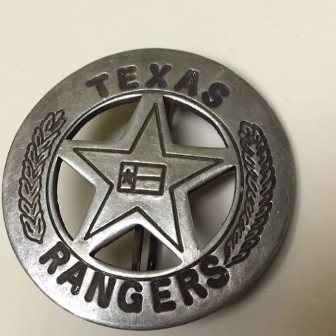 Texas Rangers Novelty Replica Badge