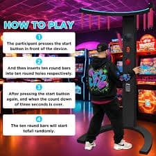 Catch Stick Arcade Game Machine -Hand Eye Coordination Training Catching Stick Game, Coin Operated Party Rental for Events, Carnivals, Bars - Walmart.com