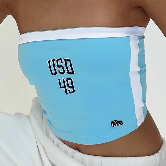 USD A Star Tube Top | B ue | Womens | Hype and Vice