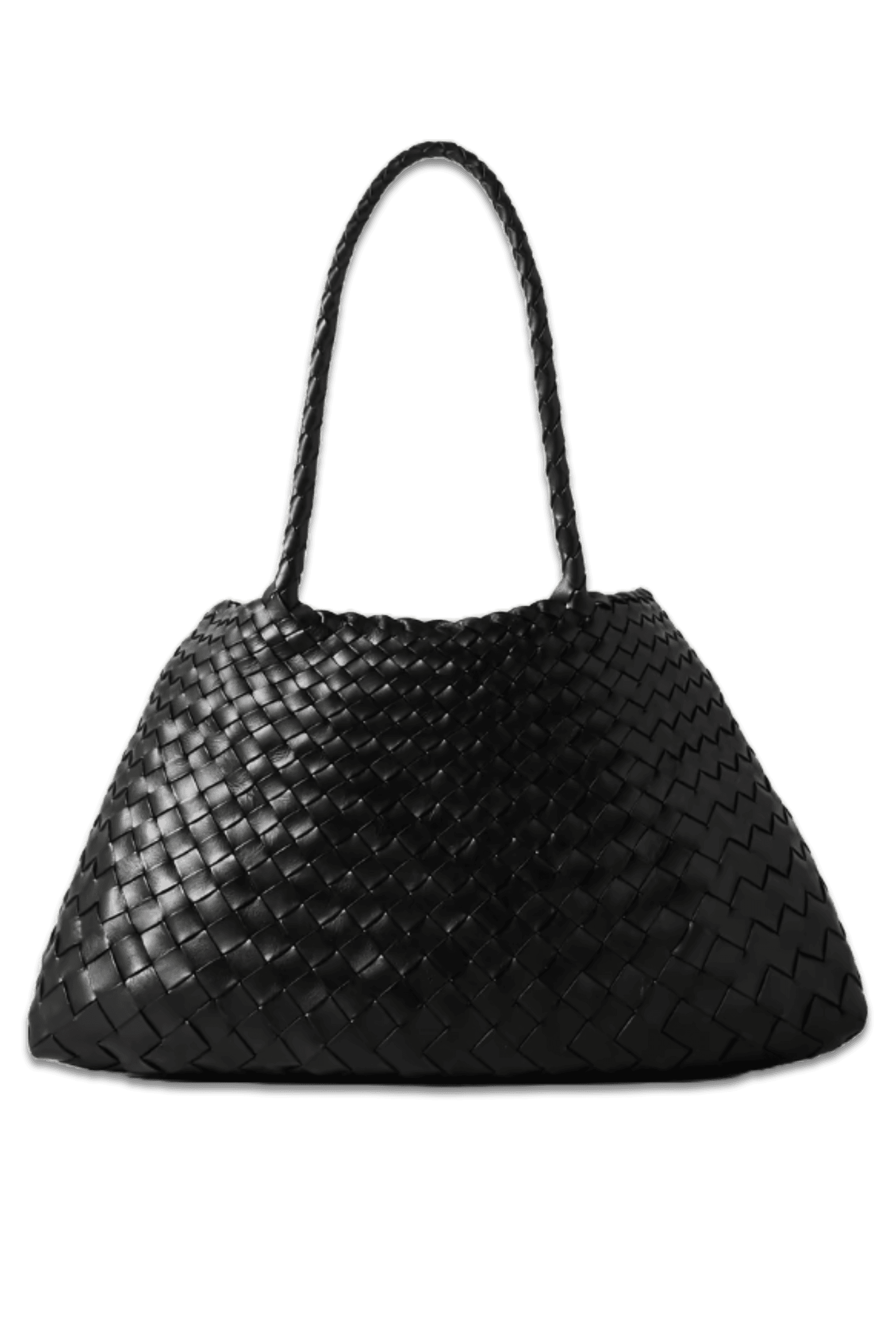 Dragon Diffusion Santa Croce Big Woven Leather Tote | Wardrobe Icons