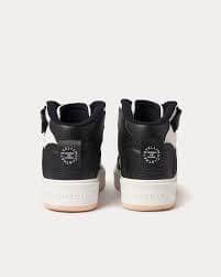 Stella McCartney Women's S-Wave 2 Black / White Mid Top Sneakers & Trainers