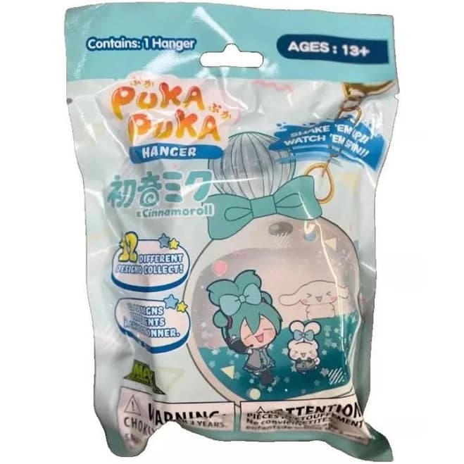 Hatsune Miku x Cinnamoroll Tsunameez Hanger Keychain
