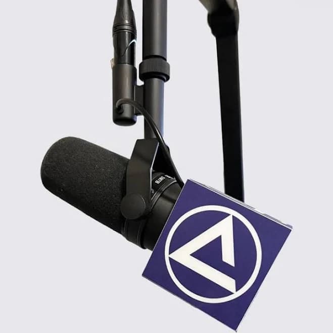 Custom Shure SM7B / SM7dB/ SM7 Microphone Flag