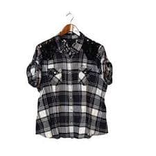 Harley-Davidson | Tops | Harleydavidson Womens Script Font Plaid Shirt Size Large | Poshmark