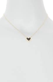 Sterling Forever 14K Gold Plated CZ Antonia Heart Pendant Necklace | Nordstromrack