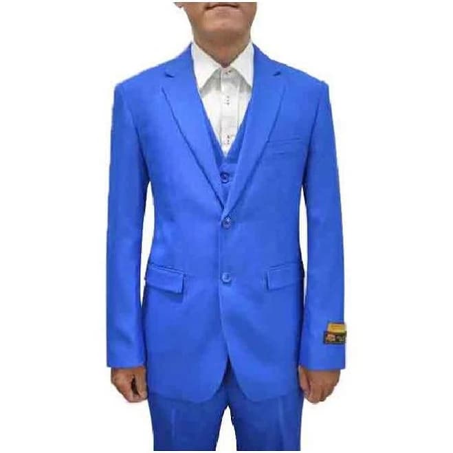 Two Button Notch Lapel Suit