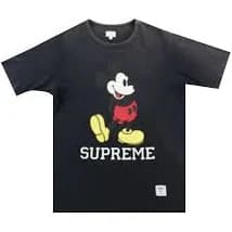 Supreme x Disney Mickey Tee 'Black'