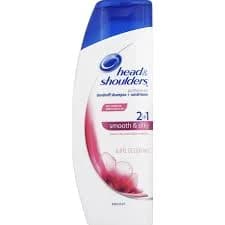 Head & Shoulders Shampoo + Conditioner, Dandruff, 2 in 1, Smooth & Silky