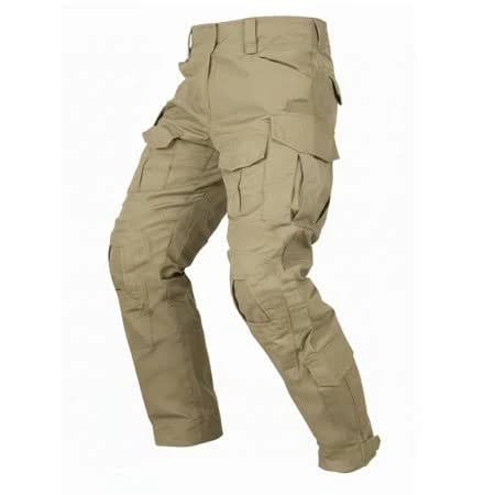 Men's Tear-Resistant Waterproof Cargo Hiking Pants with 10 Pockets