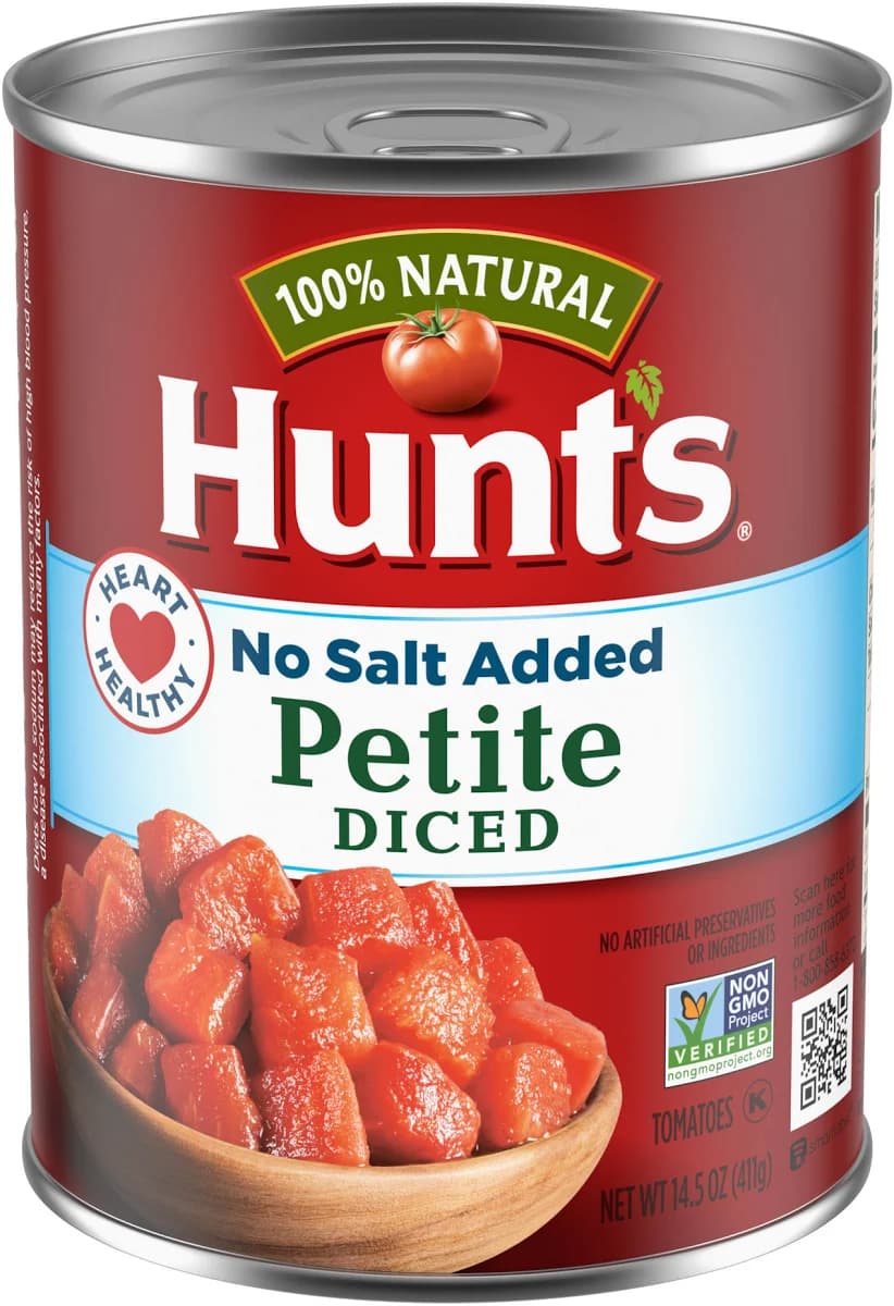 Hunt's No Salt Added Petite Diced Tomatoes
