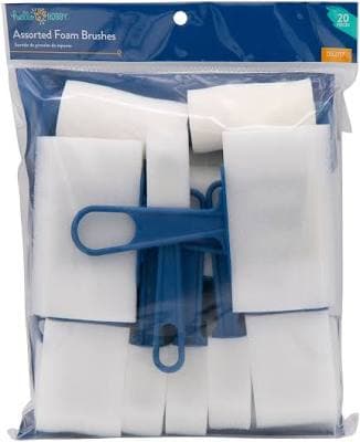 Hello Hobby Assorted Craft Foam Brush Set