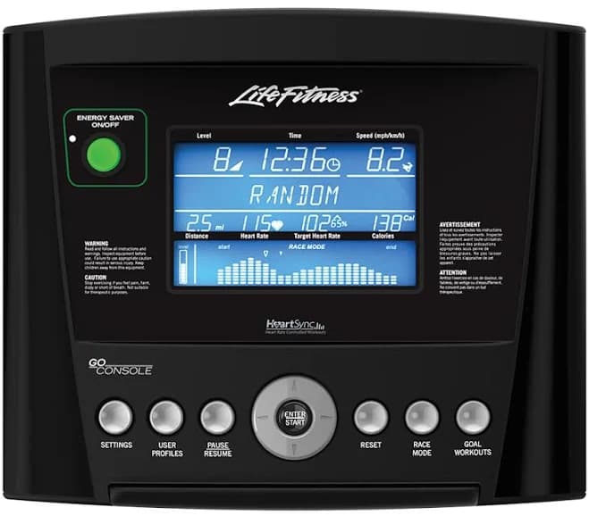 LIFEFITNESS TREADMILL T3 Go Console