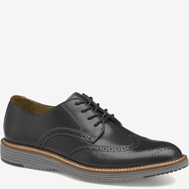 Johnston & Murphy Men's Upton Wingtip Leather Oxfords