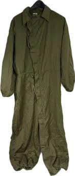USGI Vietnam War US Army Cold Weather Mechanic Coveralls OD Green SMALL Full zip
