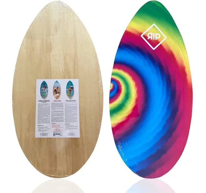 Rippa RIP 41'' Tie Dye Wooden Skimboard