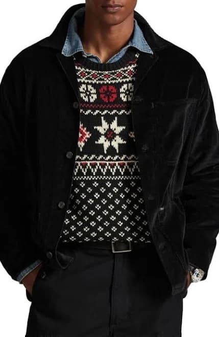 Polo Ralph Lauren Men's Corduroy Utility Overshirt