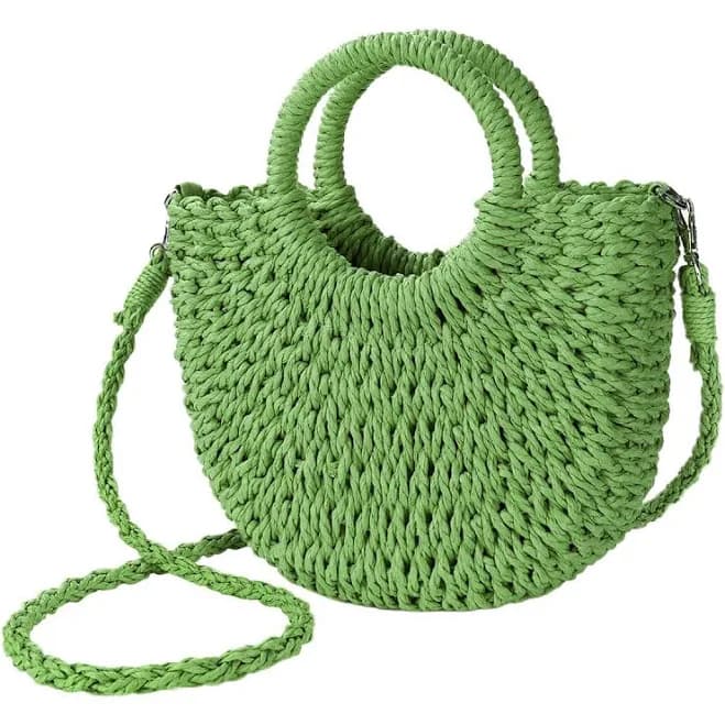 Straw Tote Bag