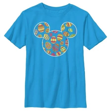 Mickey Mouse & Friends Boys' Easter Eggs and Mouse Ears Graphic Tee