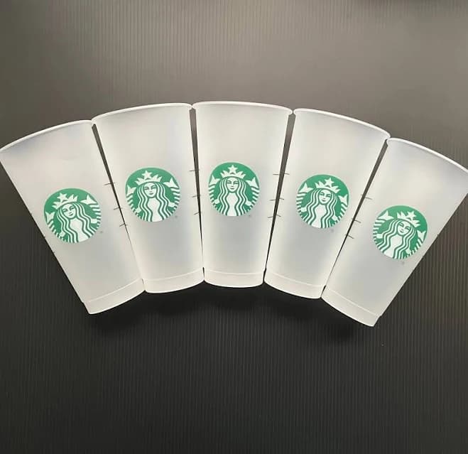 Bulk Starbucks Reusable Cups | Venti Cold Cup | Starbucks Cup | Gift | Cold Coffee Cup | Reusable Cold Cup