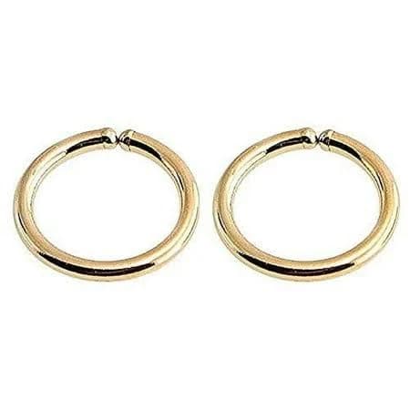Hypoallergenic Gold Hoops