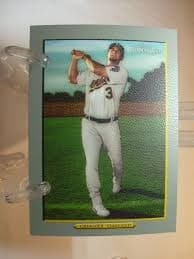 2006 Topps Turkey Red Baseball Card #394 Eric Chavez (90789) | eBay Australia