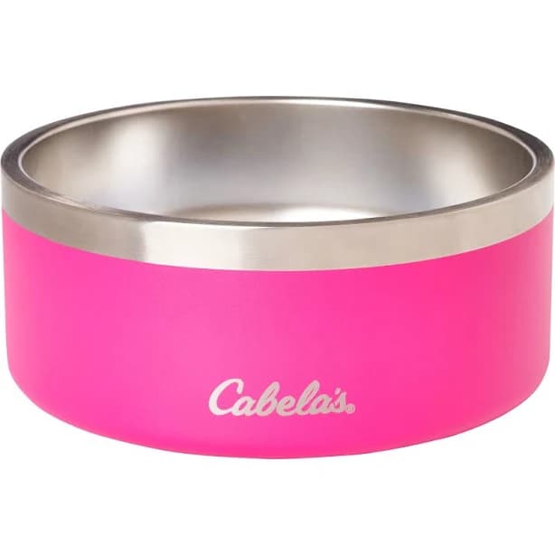 Cabela's Stainless Double-Wall Dog Bowl