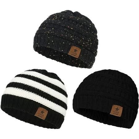 ZANDO Kids Unisex Beanie Hat