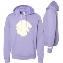 Dark Lavendar Lion Soft Hoodie