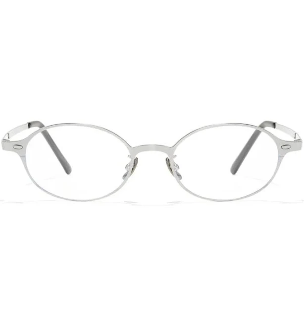 Elklook Oval Glasses-Titanium Oval Prescription Glasses