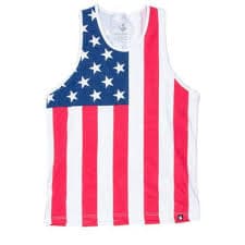 American Flag Tank Top | Rowdy Gentleman - Tide and Peak Outfitters