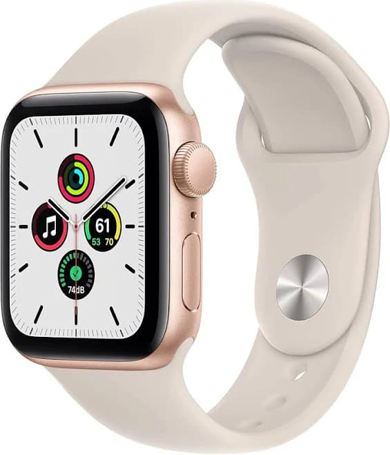 Refurbished Excellent - Apple Watch SE (2020) 1st Gen 44mm A2354 (GPS + Cellular) - Gold - (2020)