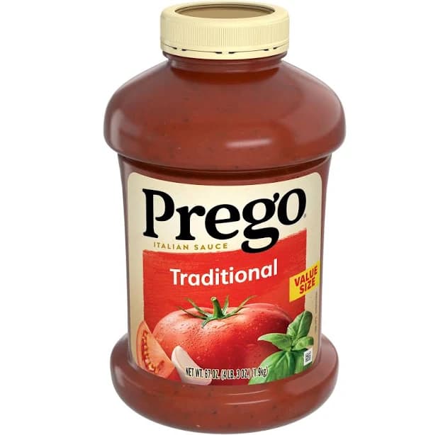 Prego Pasta Sauce Traditional